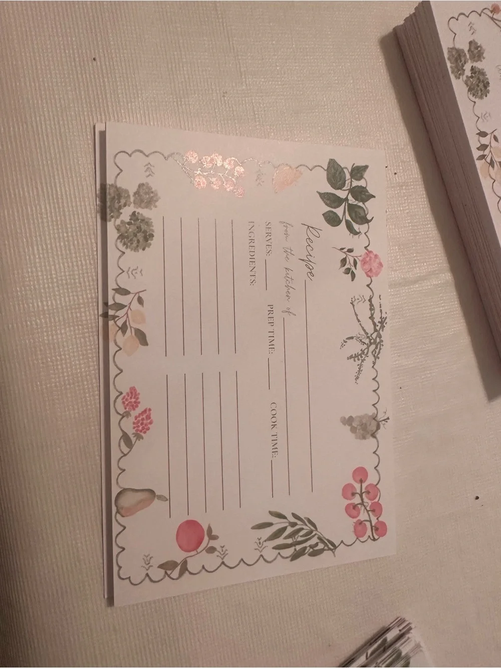 Fresh Garden Party Bridal Shower Game & Advice Cards - Party Supplies